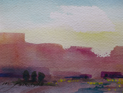 321 - Night Canyon (detail)